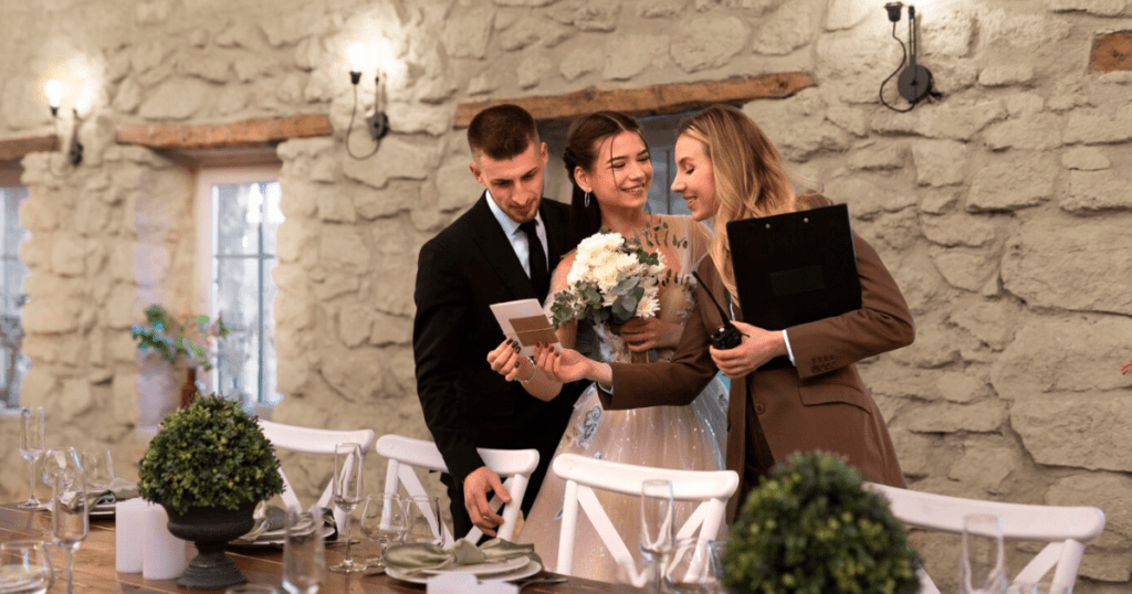 event planner in wedding