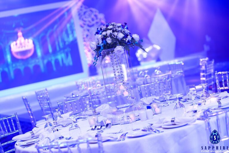 luxurious corporate event decor