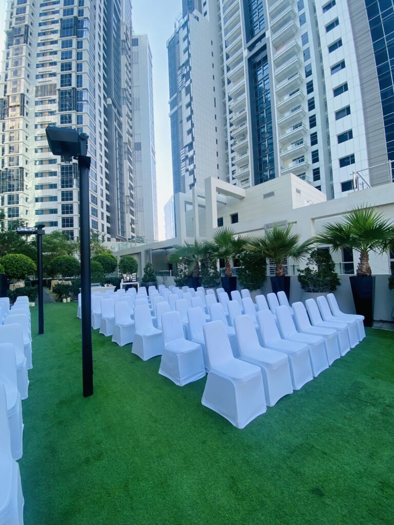 wedding decor in taj dubai